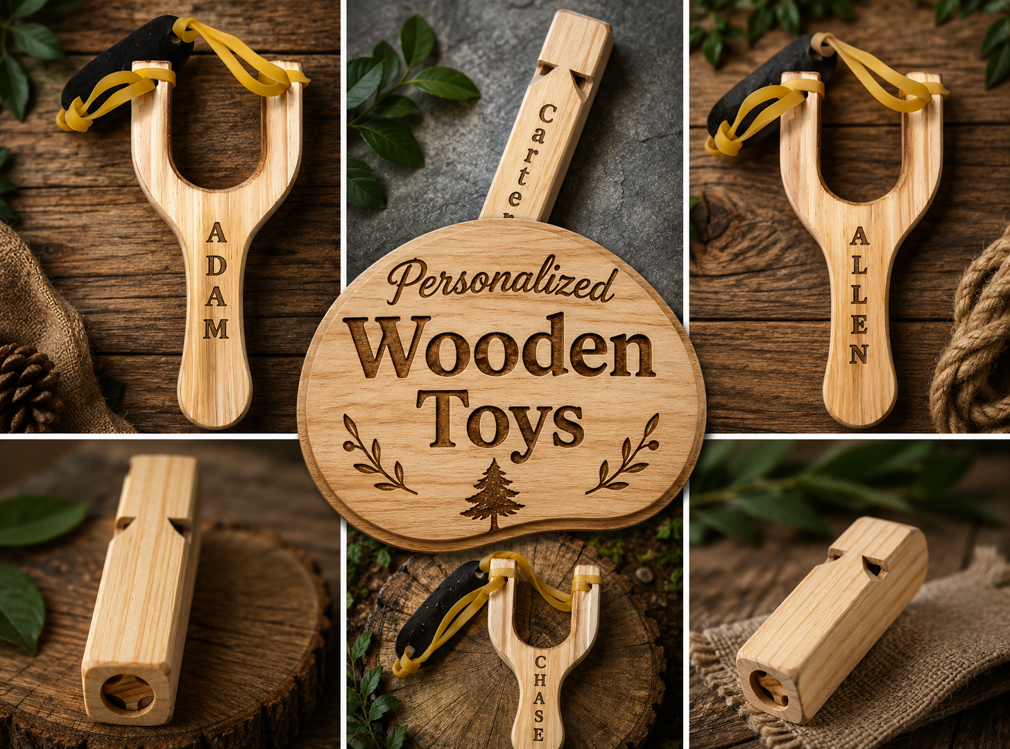 Personalized Wooden Toys