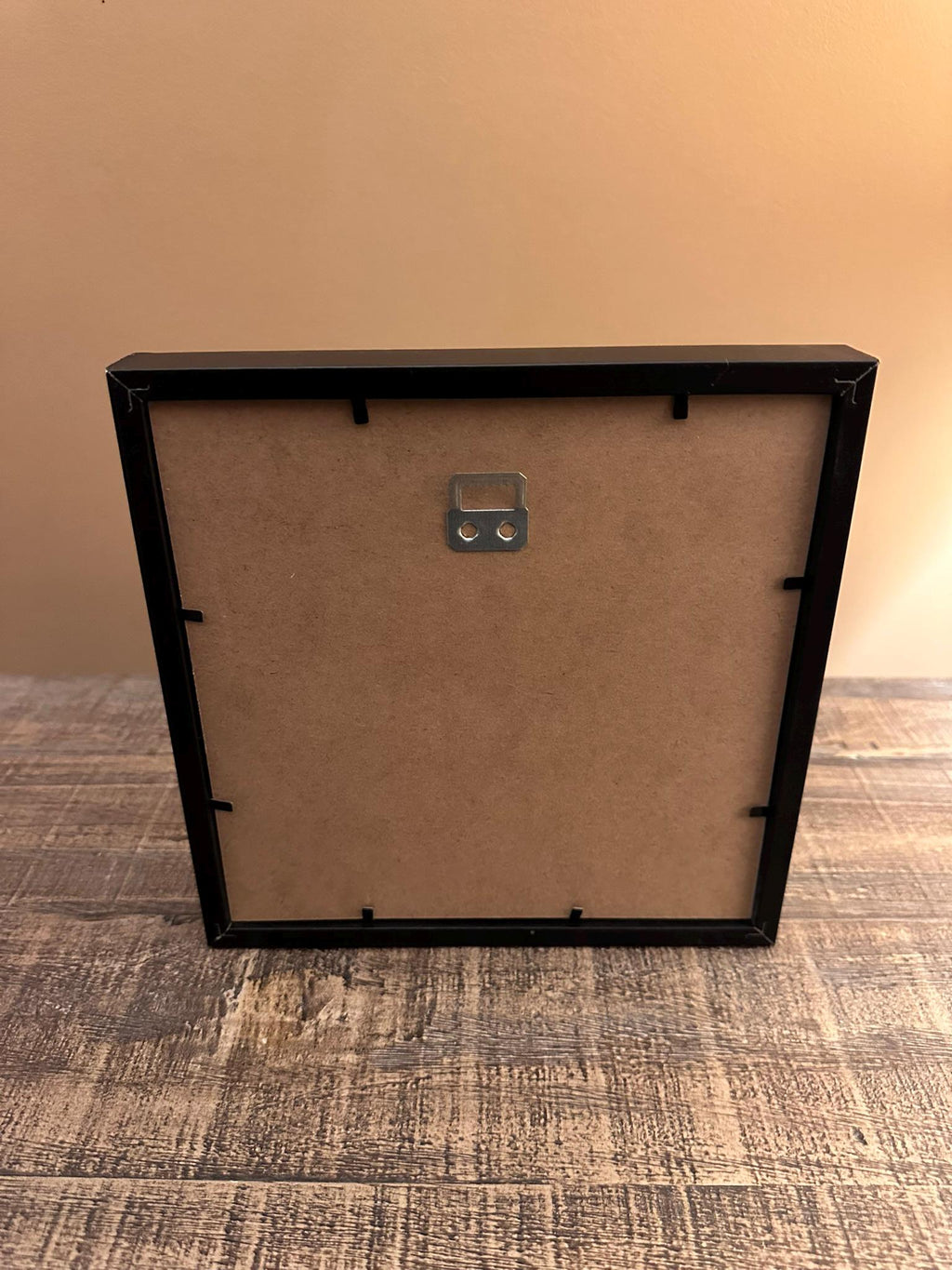 Valentine's Day Photo Frame: 8x8 Black Shadow Box with Inserts