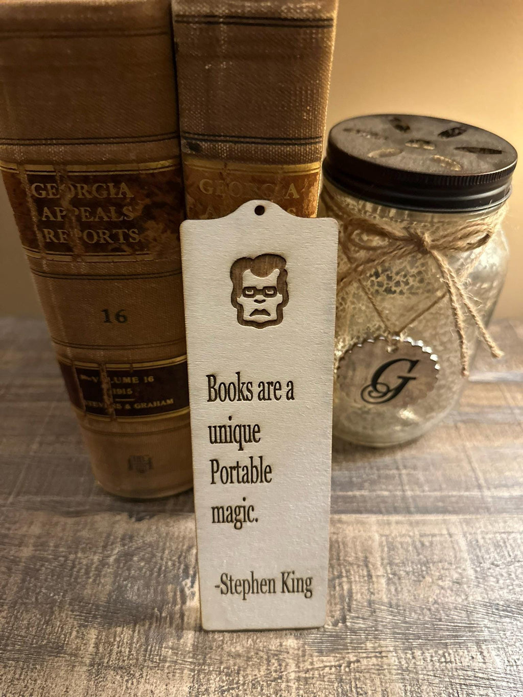 Custom Engraved Wooden Bookmarks – Personalized Gift for Book Lovers & Teachers