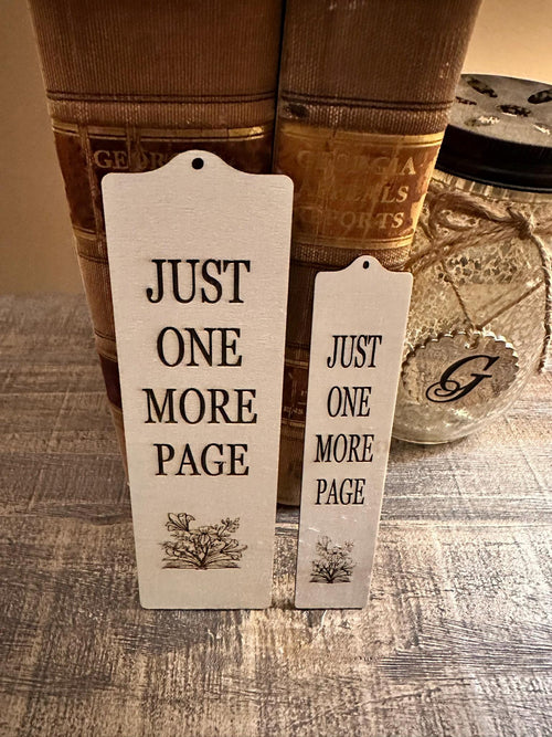 Custom Engraved Wooden Bookmarks – Personalized Gift for Book Lovers & Teachers