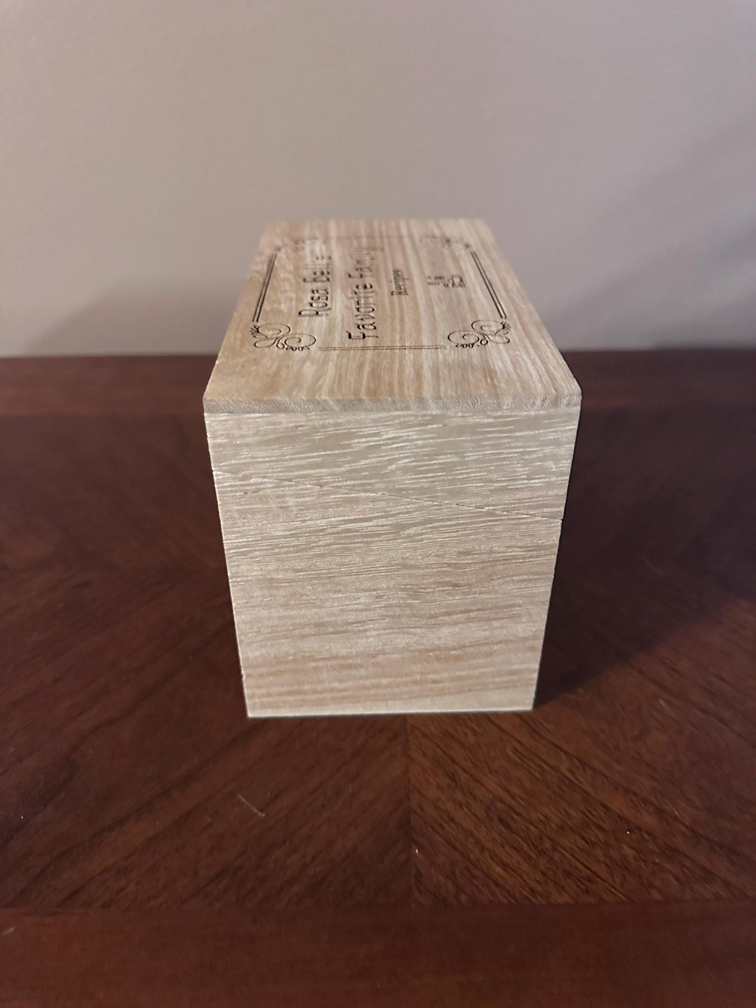 Rustic Wooden Recipe Box – Treasured Recipes, Timeless Style, and Heirloom