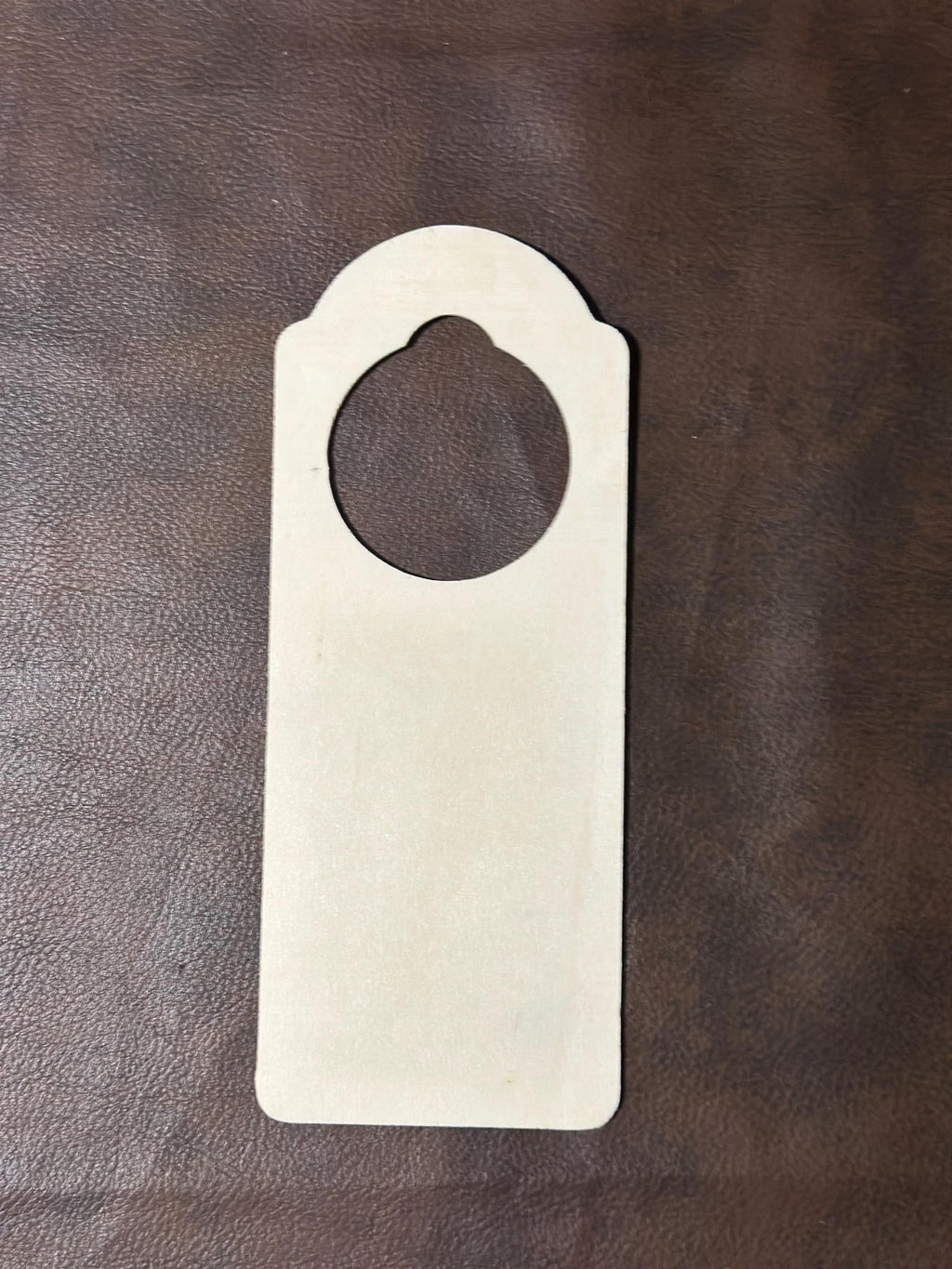 Personalized Door Knob Sign – Customize Your Message!