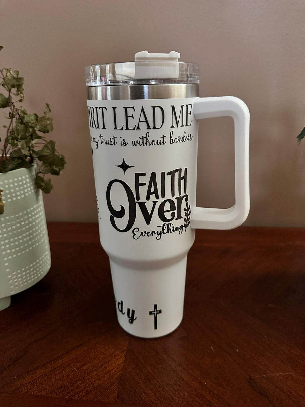 Mother's Day 40oz Tumbler – Personalized Stainless Steel | Keeps Drinks Hot or Cold + FREE Straw