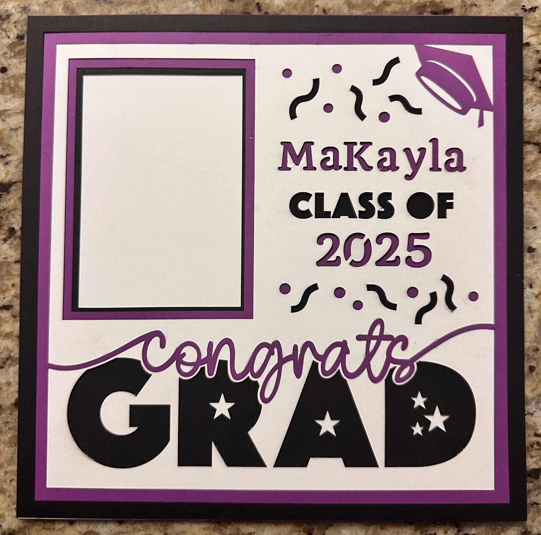 Celebrate Your Graduate with a Thoughtful Touch – Grad Day Inserts w/FREE 8x8 Shadow Box!!