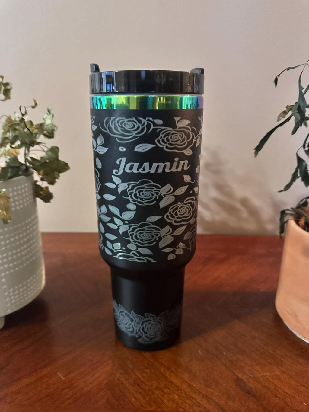 Mother's Day 40oz Tumbler – Personalized Stainless Steel | Keeps Drinks Hot or Cold + FREE Straw