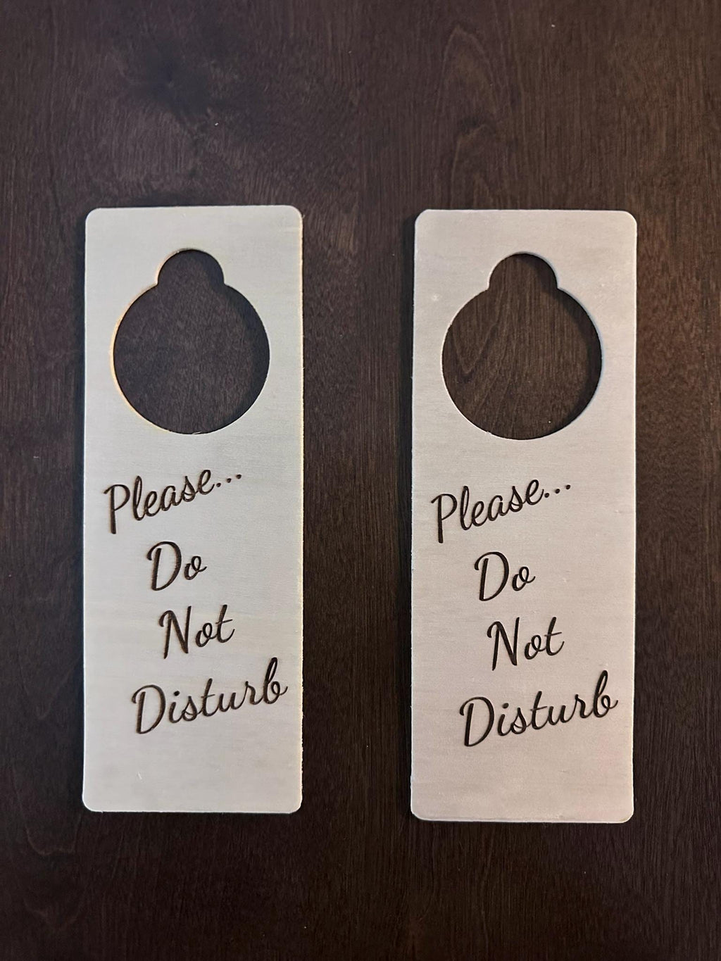 Personalized Door Knob Sign – Customize Your Message!