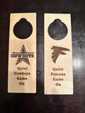 Personalized Door Knob Sign – Customize Your Message!