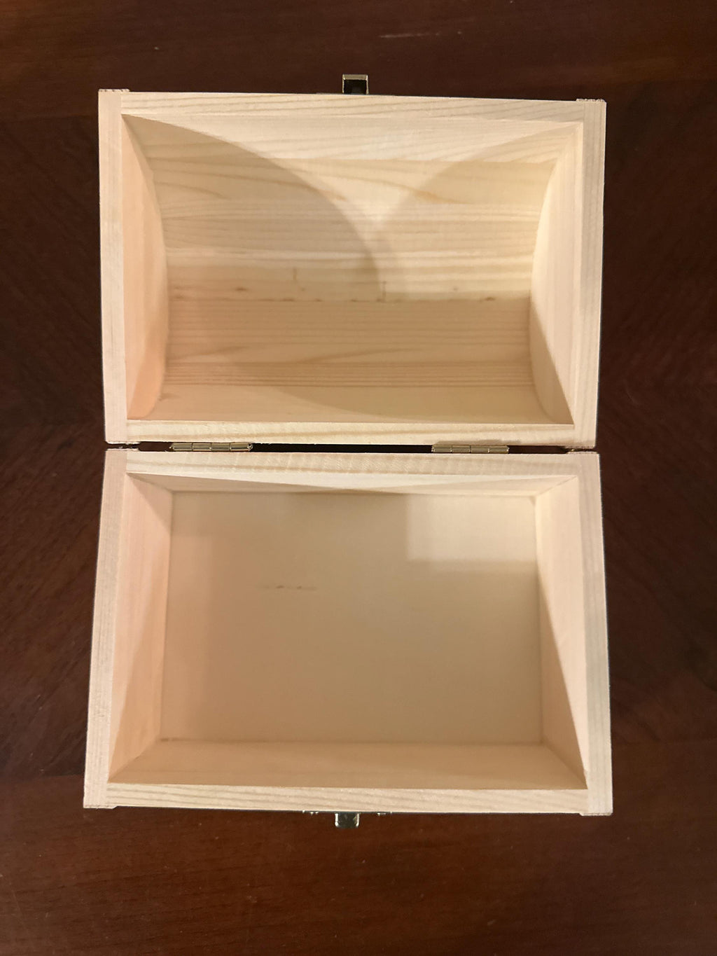 Personalized Wooden Treasure Chest, Custom Engraved Keepsake Box, Kids Memory Box